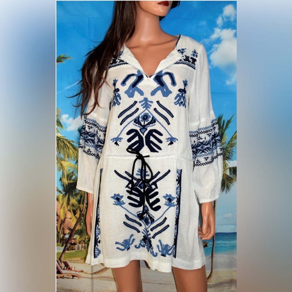 Free people embroidered dress